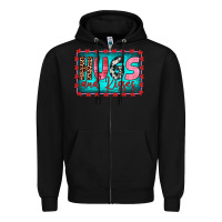 Black hugs and kisses Zipper Hoodie - JahusDesignShop