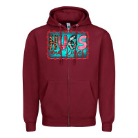 Burgundy hugs and kisses Zipper Hoodie - JahusDesignShop