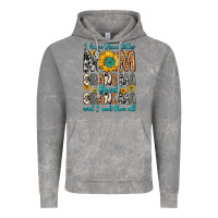 Cloud Rock i have three tittles mom grandma great grandma Vintage Hoodie - Zillion Design Studio