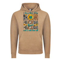 Vintage Coffee i have three tittles mom grandma great grandma Vintage Hoodie - Zillion Design Studio