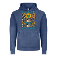 Vintage Denim i have three tittles mom grandma great grandma Vintage Hoodie - Zillion Design Studio