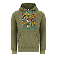 Vintage Olive i have three tittles mom grandma great grandma Vintage Hoodie - Zillion Design Studio