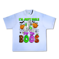 Grape Ice i'm just here for the boos Urban Heavy Tee - Zillion Design Studio