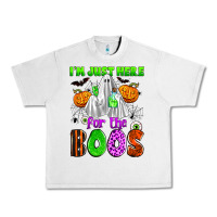 Lunar Rock i'm just here for the boos Urban Heavy Tee - Zillion Design Studio