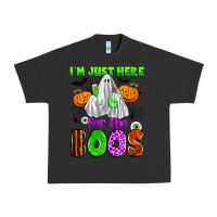 Pigment Black i'm just here for the boos Urban Heavy Tee - Zillion Design Studio