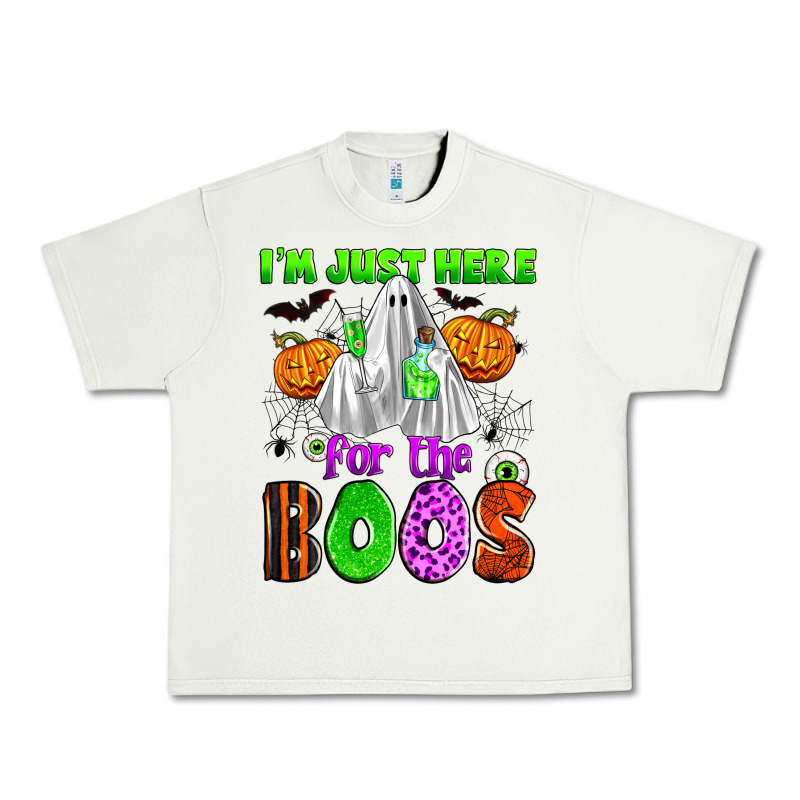 I'm Just Here For The Boos Urban Heavy Tee by Zillion Design Studio | Teevron