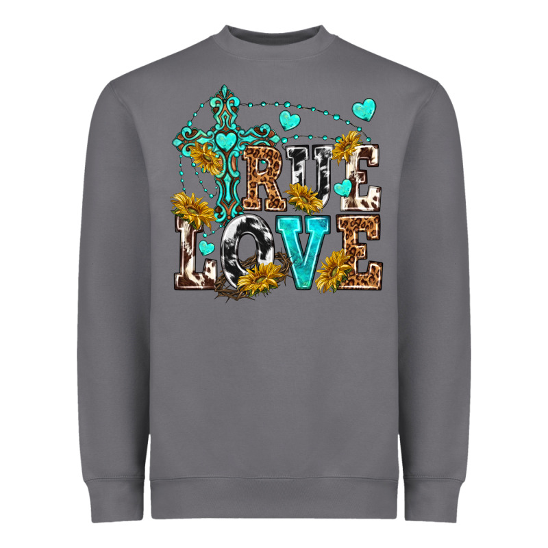 True Love Heavyweight Sweatshirt by texasbilliewilder | Teevron