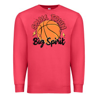 Cardinal small town big spirit Premium Sweatshirt - MaliasSmallBusiness