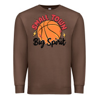 Chestnut small town big spirit Premium Sweatshirt - MaliasSmallBusiness