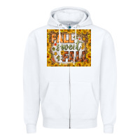 White fall sweet fall mousepad Zipper Hoodie - BundleAndBundleShop