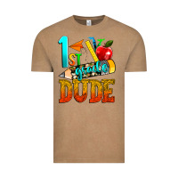 Vintage Coffee 1st grade dude Vintage Tee - texasbilliewilder