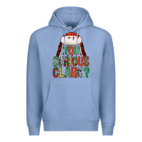 Colony Blue You serious clark Premium Hoodie - NancyCooperArtShop