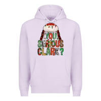 Lilac You serious clark Premium Hoodie - NancyCooperArtShop