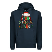 Navy You serious clark Premium Hoodie - NancyCooperArtShop