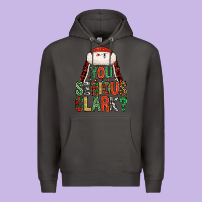You Serious Clark Premium Hoodie Designed By Nancycooperartshop