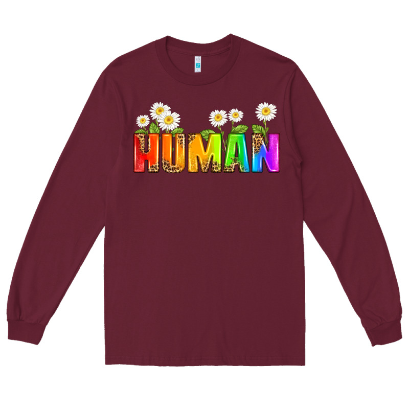 Human Long Sleeve Tee by HRA Design Shop | Teevron