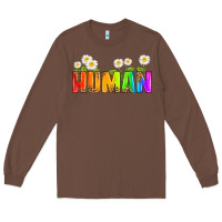 Chestnut human Long Sleeve Tee - HRA Design Shop