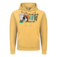 Vintage Mustard alaskan border collie dog coffee cups Vintage Hoodie - texasbilliewilder