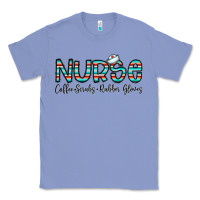 Colony Blue coffee scrubs and rubber gloves Classic Tee - CowhideDigitalArt