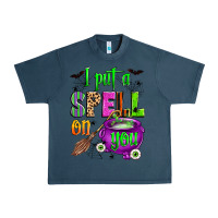 Midnight Navy i put a spell on you Urban Heavy Tee - Zillion Design Studio