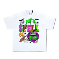 White i put a spell on you Urban Heavy Tee - Zillion Design Studio