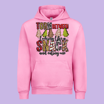 Torn Between Looking Like A Snack And Eating One Christmas Cake Urban Hoodie Designed By Jasminsmagicworld