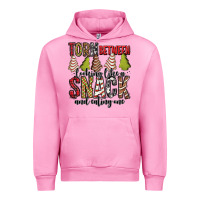 Fuchsia Pink torn between looking like a snack and eating one christmas cake Urban Hoodie - Jasminsmagicworld