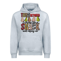 Heather Grey torn between looking like a snack and eating one christmas cake Urban Hoodie - Jasminsmagicworld