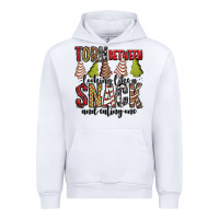 White torn between looking like a snack and eating one christmas cake Urban Hoodie - Jasminsmagicworld