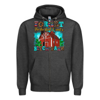 Charcoal Heather forget the she shed i need a bitch barn Zipper Hoodie - AdoDesignShop