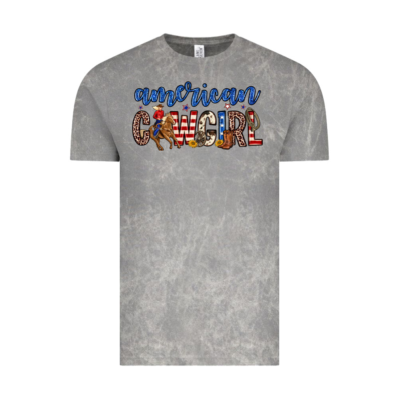 American Cowgirl Vintage Tee by Zillion Design Studio | Teevron