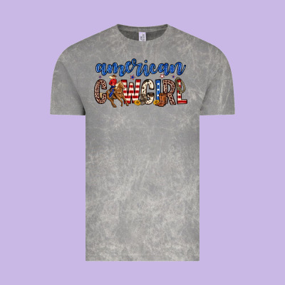 American Cowgirl Vintage Tee Designed By Zillion Design Studio