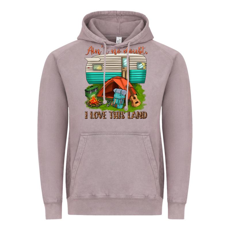 Ain T No Doubt I Love This Land Vintage Hoodie by texasbilliewilder | Teevron