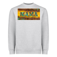 Heather Grey Mama with gemstone Heavyweight Sweatshirt - RanaPortraitStore