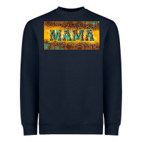 Navy Mama with gemstone Heavyweight Sweatshirt - RanaPortraitStore