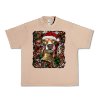 Burro christmas heifer with leoard and cowhide Urban Heavy Tee - RanaPortraitStore