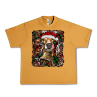 Peanut Butter christmas heifer with leoard and cowhide Urban Heavy Tee - RanaPortraitStore