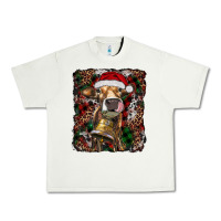Pistachio christmas heifer with leoard and cowhide Urban Heavy Tee - RanaPortraitStore