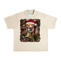 Sandshell christmas heifer with leoard and cowhide Urban Heavy Tee - RanaPortraitStore