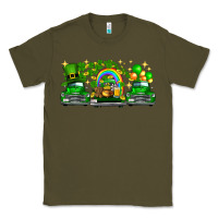 Army Green st patricks trucks Classic Tee - FaDigitalArtStudio