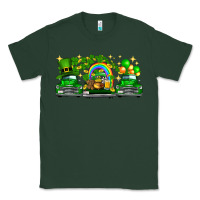 Sports Green st patricks trucks Classic Tee - FaDigitalArtStudio