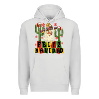 Dove Grey feliz navidad mexican santa Premium Hoodie - MaliasSmallBusiness