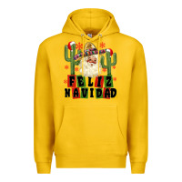 Lemon feliz navidad mexican santa Premium Hoodie - MaliasSmallBusiness
