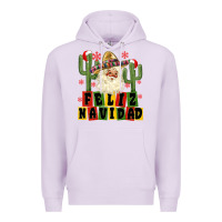 Lilac feliz navidad mexican santa Premium Hoodie - MaliasSmallBusiness