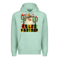 Seafoam feliz navidad mexican santa Premium Hoodie - MaliasSmallBusiness
