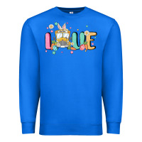 True Royal love school bus Premium Sweatshirt - MaliasSmallBusiness