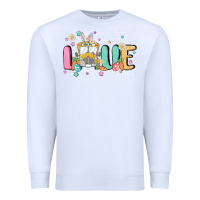 White love school bus Premium Sweatshirt - MaliasSmallBusiness