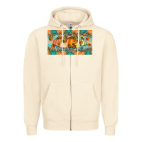 Sandshell Fall Sweet Fall Zipper Hoodie - Artiststas