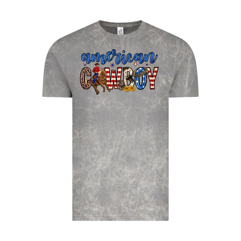 American Cowboy Vintage Tee by Zillion Design Studio | Teevron