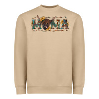Mama With Highland Cow Heavyweight Sweatshirt | Teevron